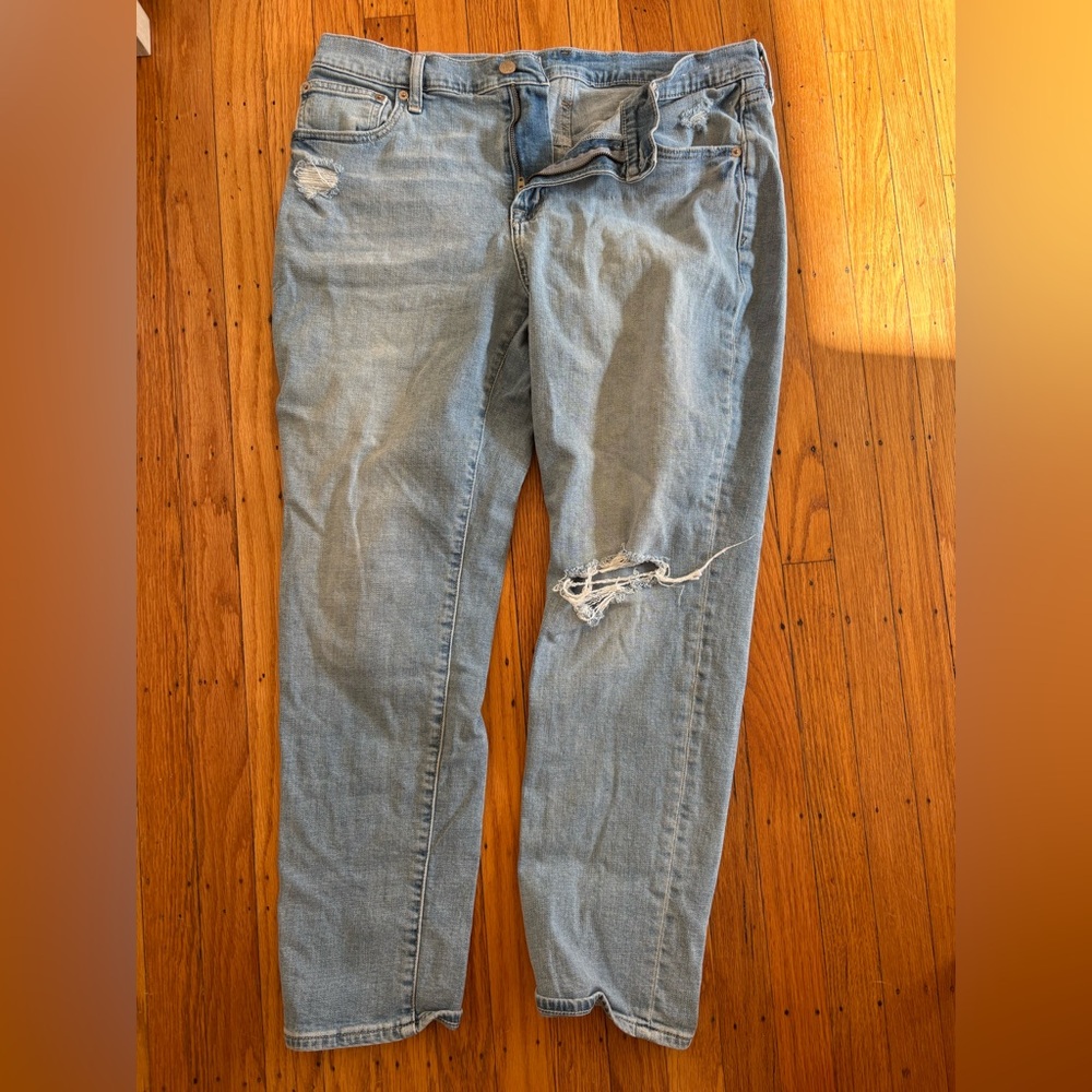 GAP Girlfriend Mid-Rise Jeans